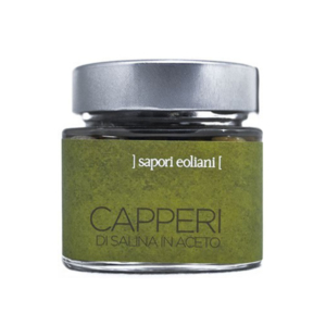Capperi di Salina in Aceto presidio Slowfood 200g – Sapori Eoliani