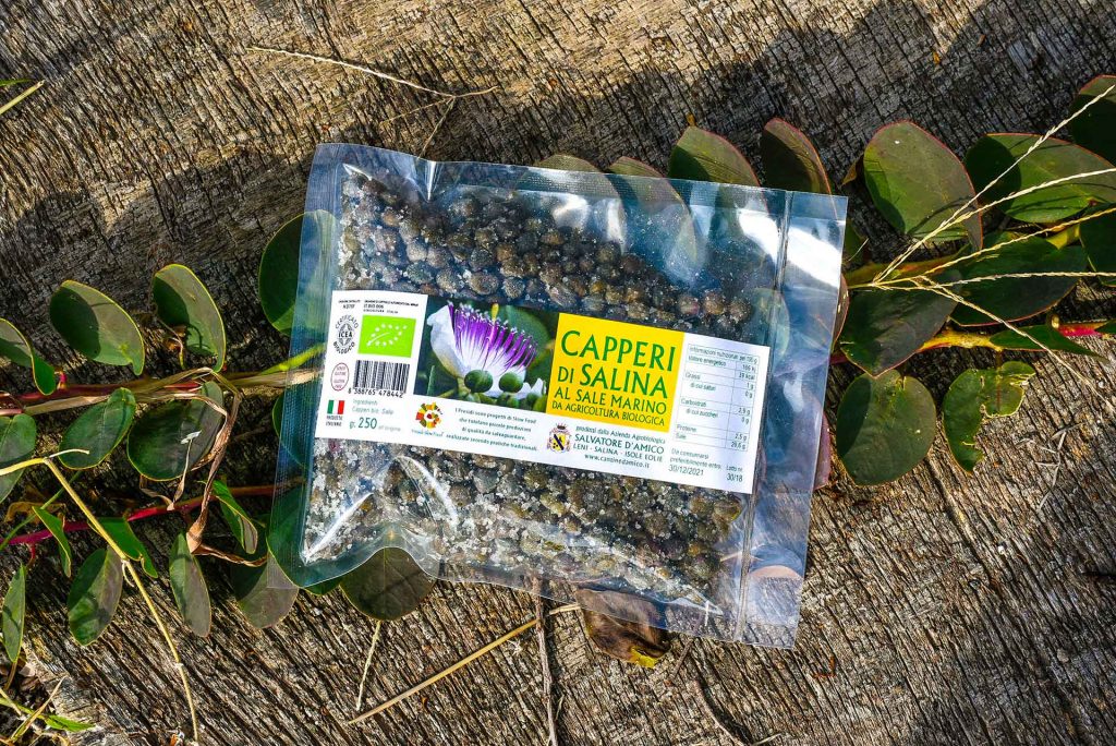capperi di Salina al Sale Marino BIo Biologici