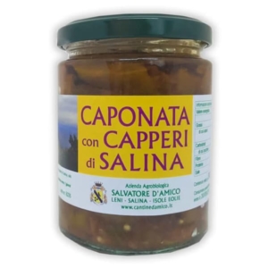 Caponata con Capperi di Salina 300g – d’Amico